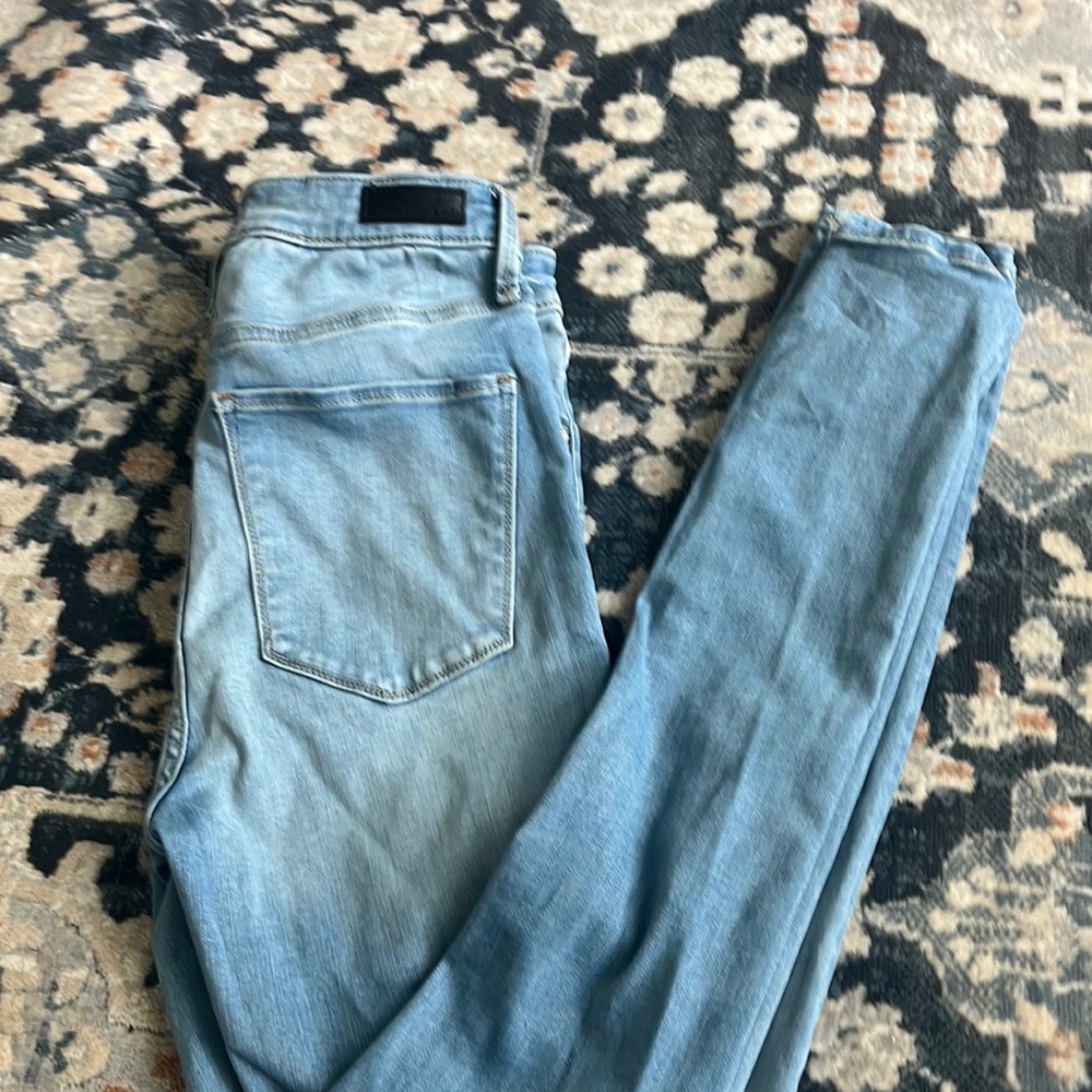 Ambercrombie and fitch super skinny jeans high rise
